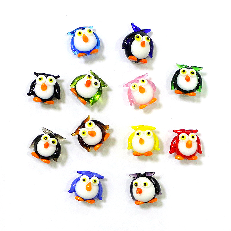 Bonsai Garden In Japan - 2 pcs Kawaii Mini Owl Patung