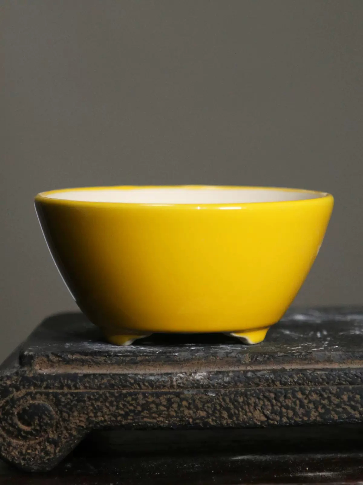 Bonsai Garden Desk - Pot Bonsai Bulat Warna-warni Porselen, Vas