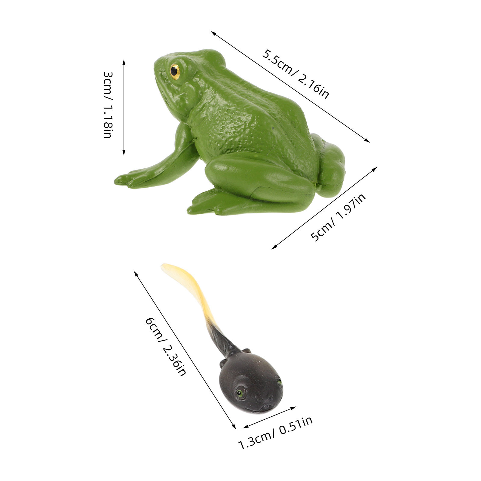 1Set Patung Katak Mini Realist - Bonsai Garden With Pond ulasan dan harga