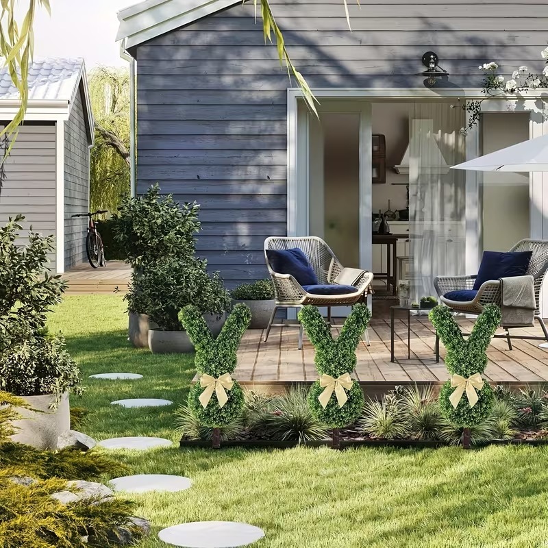 1/2PCS 19.69InEaster Rabbit Ga - Bonsai Garden Home ulasan dan harga