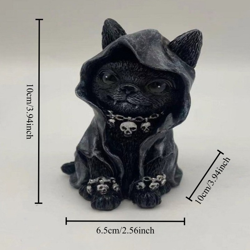Patung Kerajinan Resin Kucing  - Bonsai Garden Desk ulasan dan harga