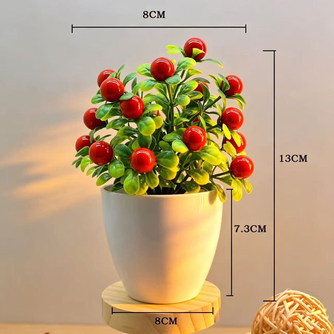 Pohon Buah Buatan Bonsai Simul - Bonsai Garden Home ulasan dan harga