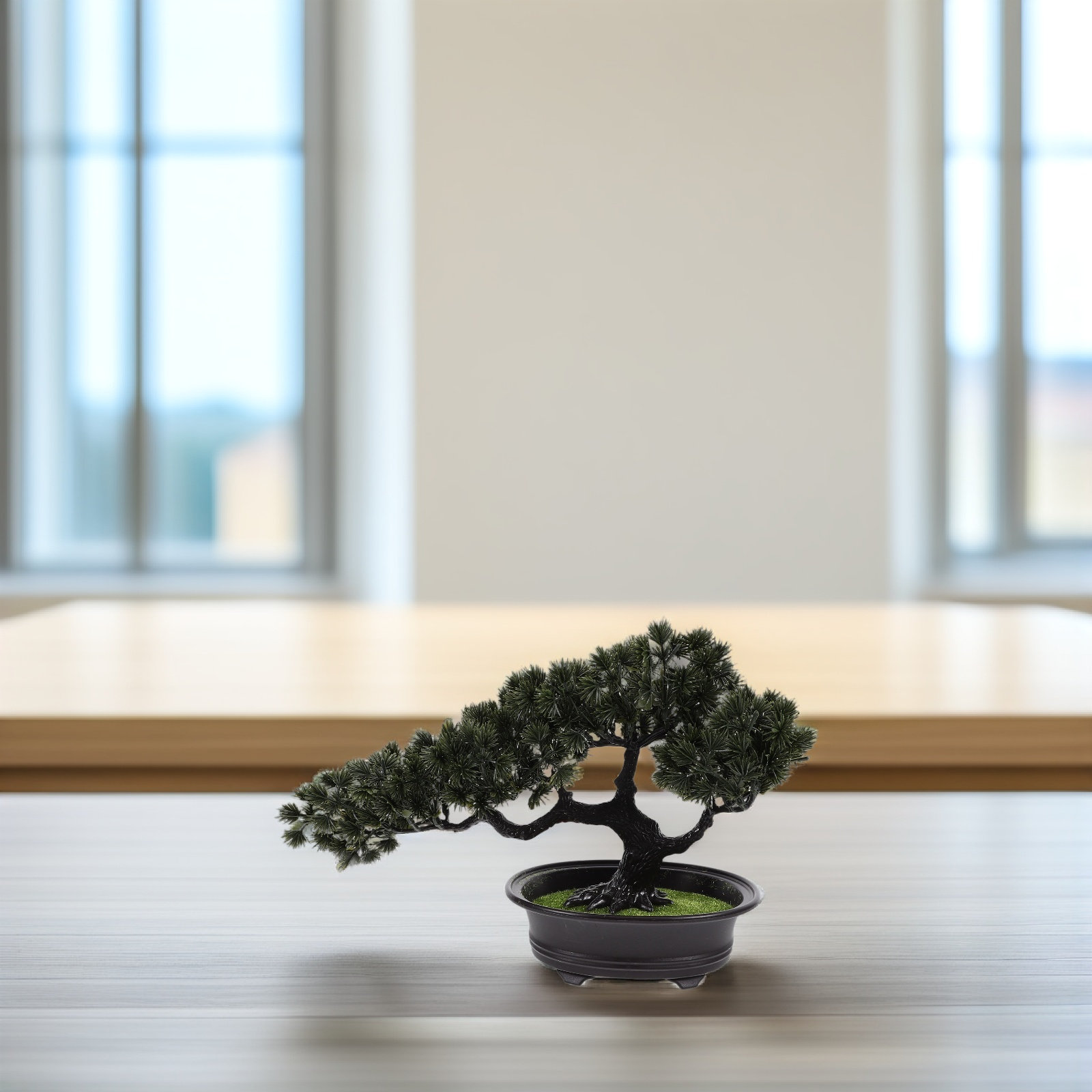 Pohon Bonsai Pinus Buatan Miri - Bonsai Tree Miniature Zen Garden ulasan dan harga