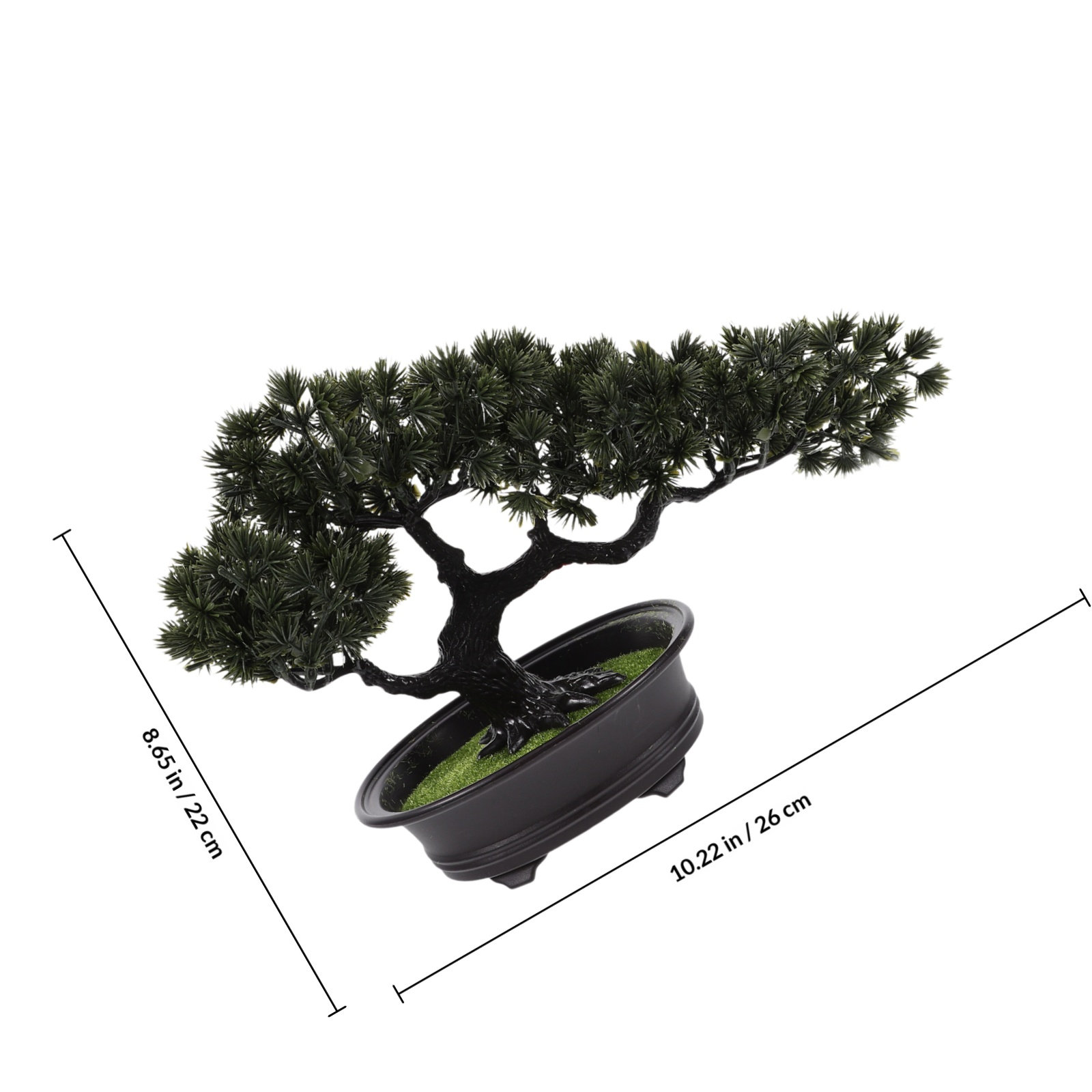 Pohon Bonsai Pinus Buatan Miri - Bonsai Tree Miniature Zen Garden ulasan dan harga