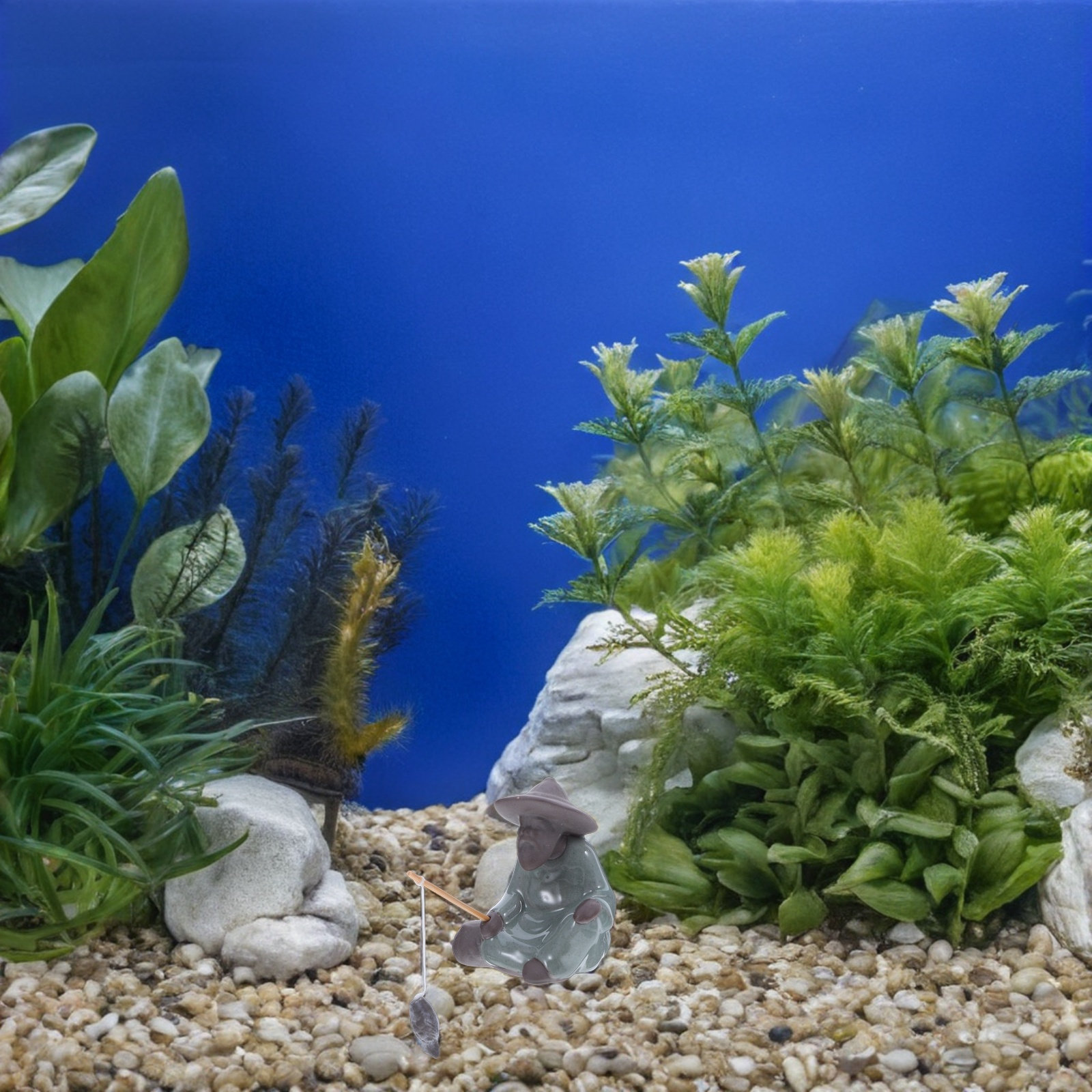 Dekorasi Lanskap Mikro Keramik - Bonsai Garden With Pond ulasan dan harga