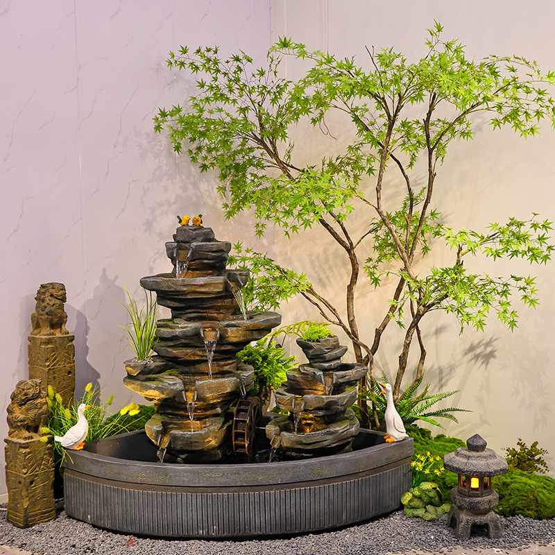 Lanskap air kolam ikan taman,  - Bonsai Garden With Pond ulasan dan harga