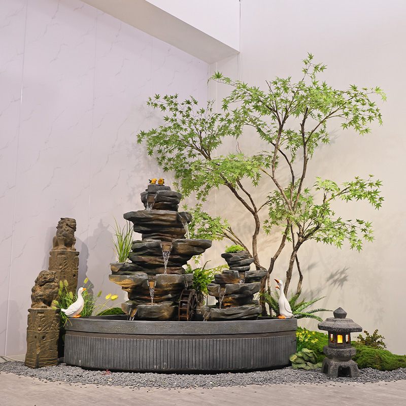 Lanskap air kolam ikan taman,  - Bonsai Garden With Pond ulasan dan harga