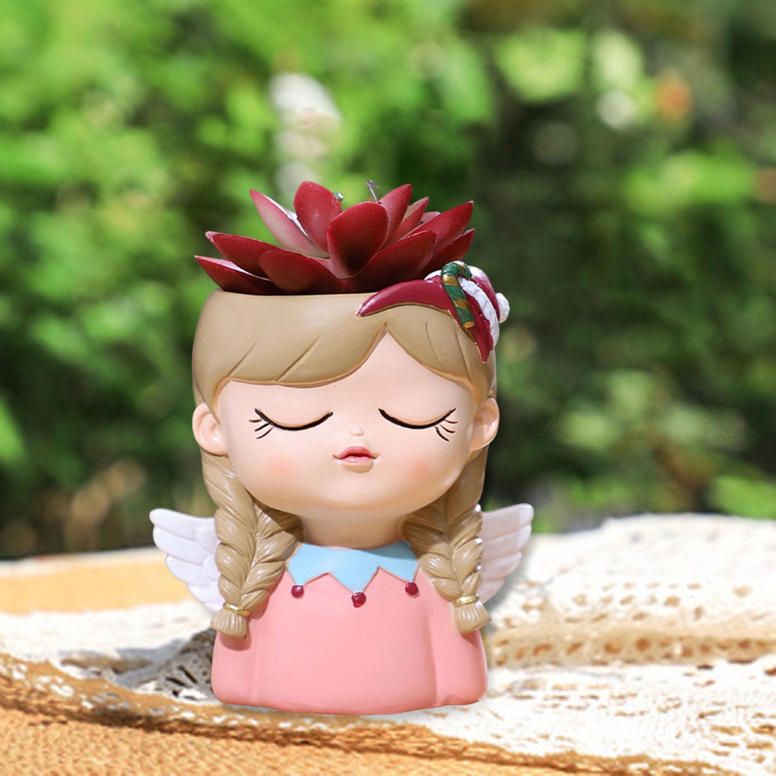 Pot Tanaman Elf Girl, Vas Bung - Bonsai Garden Desk ulasan dan harga