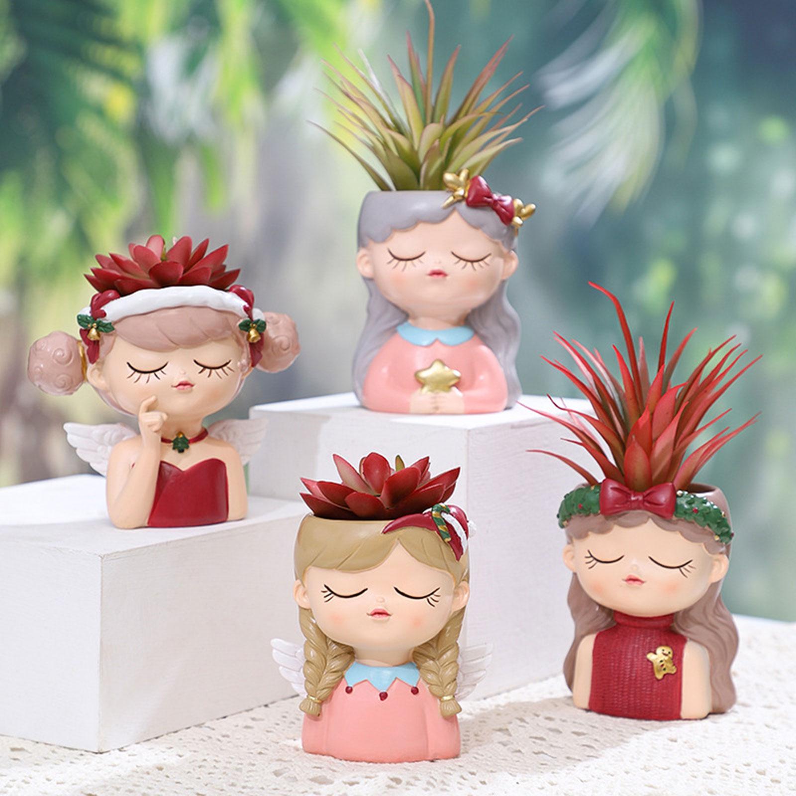 Pot Tanaman Elf Girl, Vas Bung - Bonsai Garden Desk ulasan dan harga