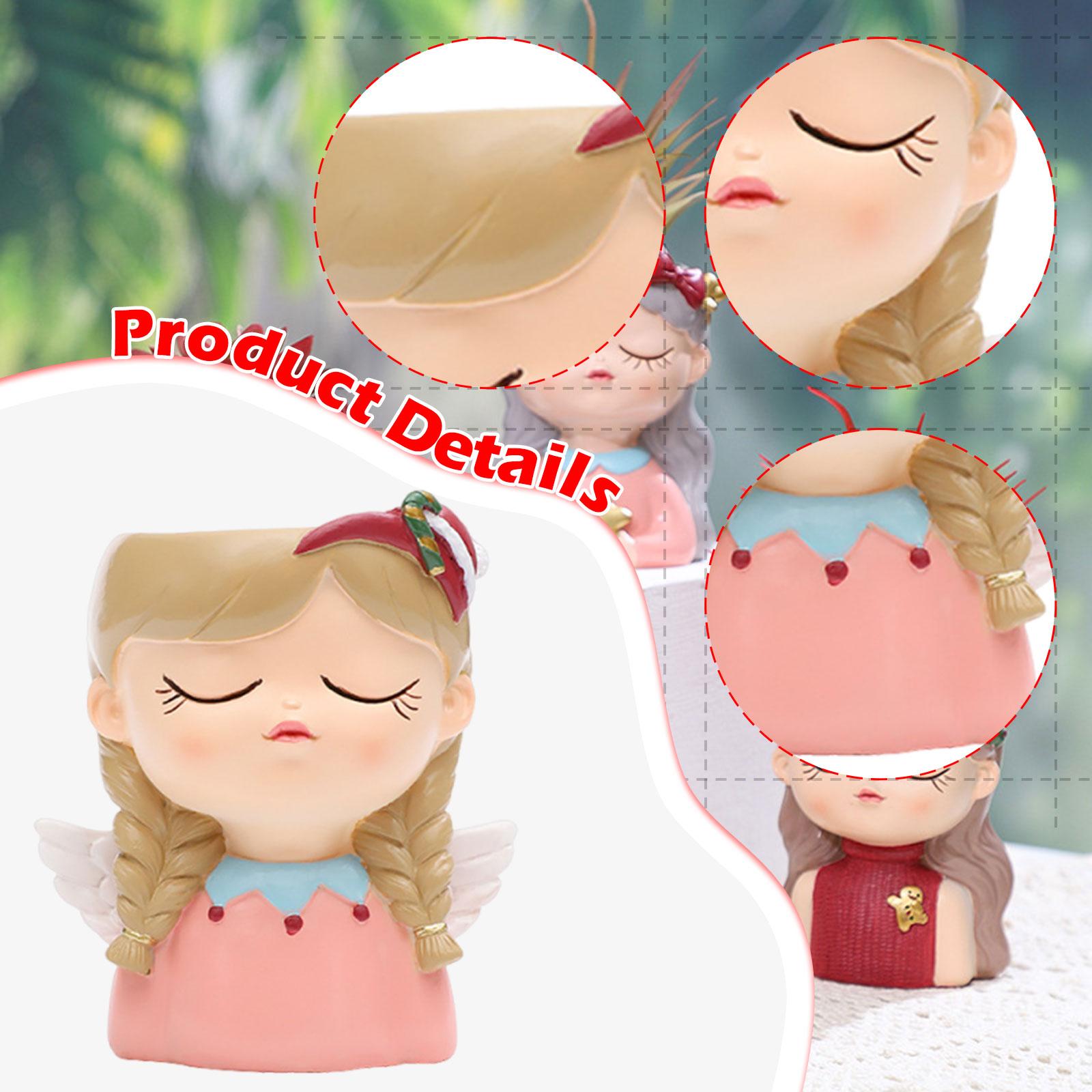 Pot Tanaman Elf Girl, Vas Bung - Bonsai Garden Desk ulasan dan harga