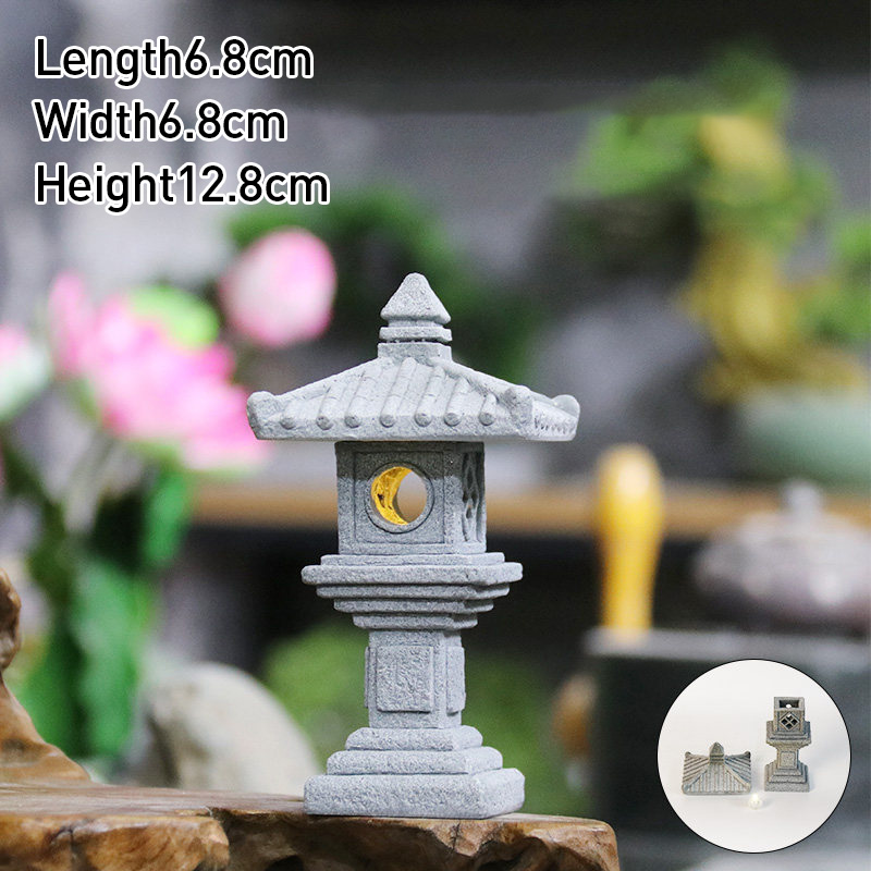 Ornamen Menara Paviliun Batu P - Bonsai Garden In Japan ulasan dan harga