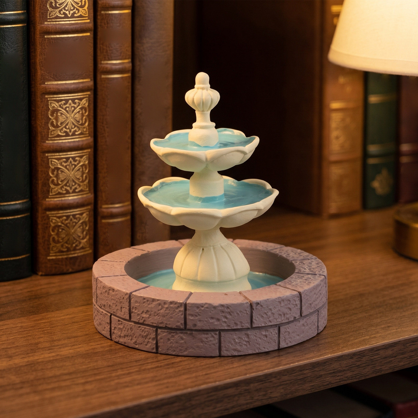 2Pcs Dekorasi Air Mancur Resin - Bonsai Garden Desk ulasan dan harga