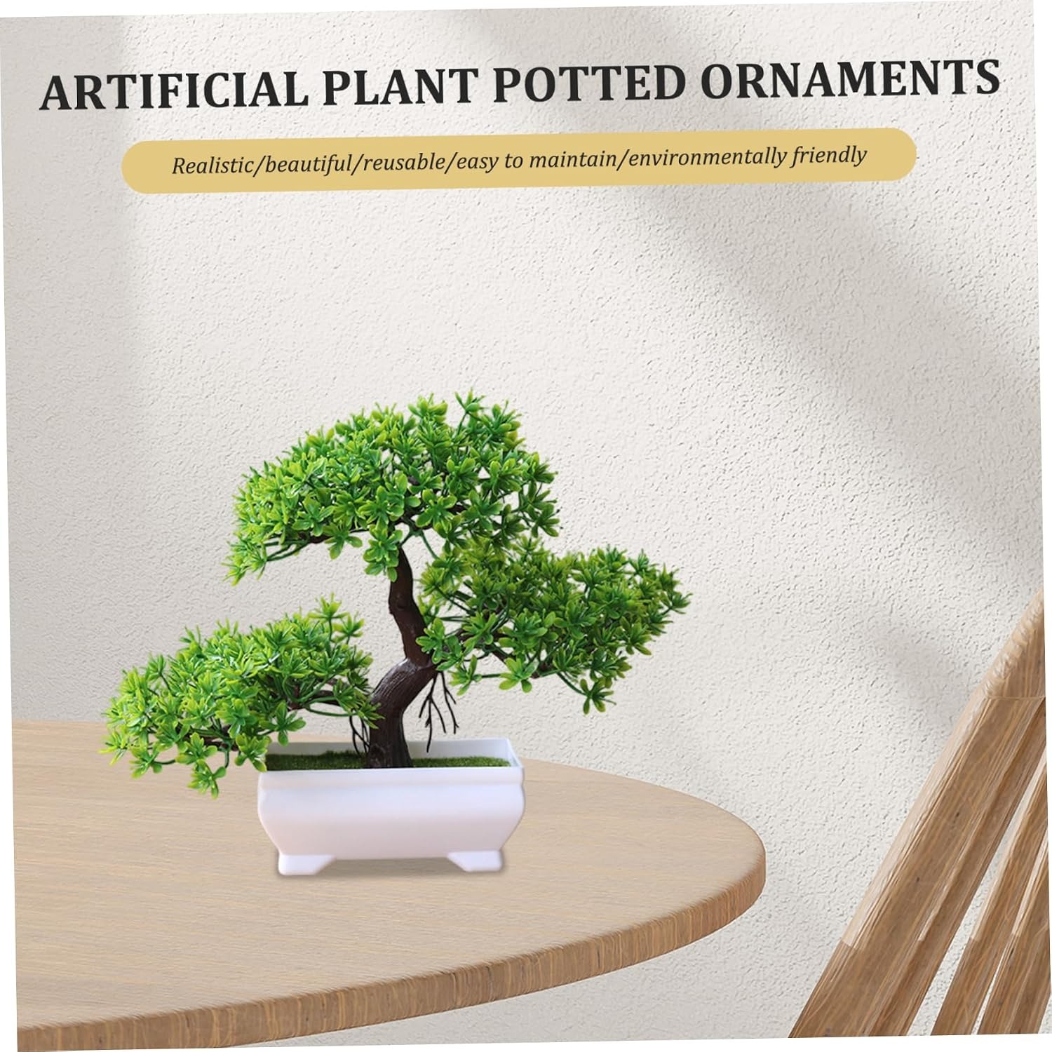 1/2 Buah Pohon Bonsai Buatan S - Bonsai Garden Home ulasan dan harga